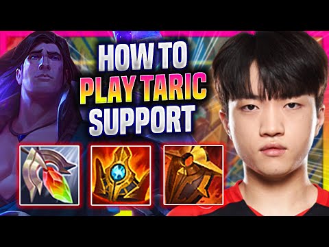 LEARN HOW TO PLAY TARIC SUPPORT LIKE A PRO! - T1 Keria Plays Taric Support vs Nautilus! |