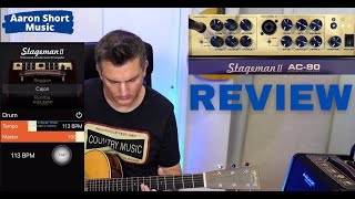 Video thumbnail for NUX Stageman 2 AC-80 Review & Demo by Aaron Short Music