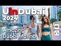 Dubai Live 24 7 Amazing Dubai Marina 4K Walking Tour