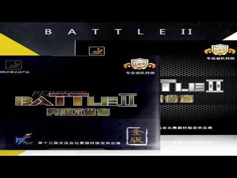 Original Friendship 729 Provincial BATTLE II BATTLE 2 Pro New Gold  Version Table Tennis R