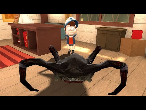 ОСТОРОЖНО ХЕДКРАБ В ГРАВИТИ ФОЛЗ ВЕСЕЛИМСЯ В ГАРРИС МОД HEADCRAB GMOD SANDBOX ► Garry's Mod