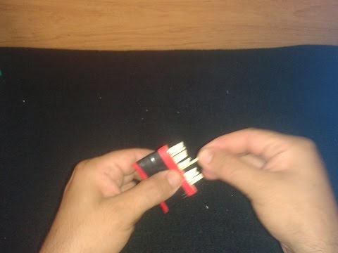 encender fósforos (cerillas) de forma profesional