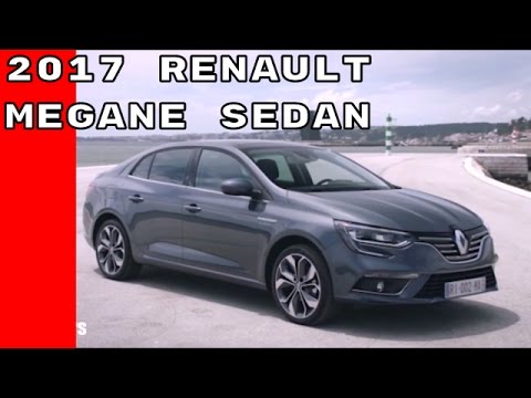 Gray 2017 Renault MEGANE Sedan Interior and Exterior