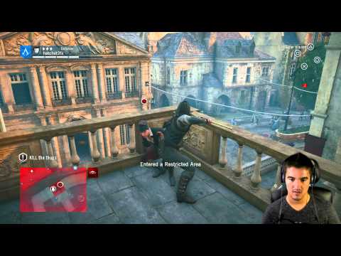 Lets Play Assassin's Creed UNITY Part 14 - THE SILVERSMITH - [Edited] - [Facecam]
