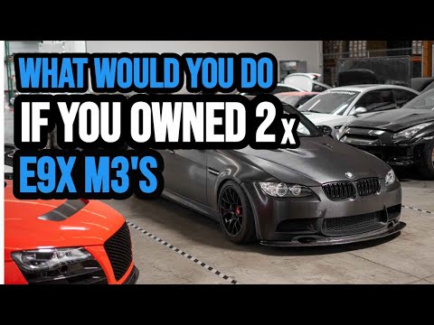 E92 M3 Track Car + E90 M3 on Airlift w/ VF-Supercharger