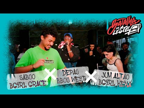 SABOÓ E GRACE X DEPAY E WEST X JUH ALTÃO E KEKA | SEMIFINAL | DIA DO HIP HOP | Batalha Da Leste
