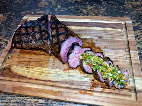 Perfect Tri Tip with a Chimichurri Sauce Bursting with Flavor!