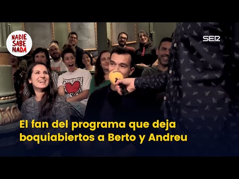 El fan del programa que deja boquiabiertos a Berto y Andreu