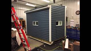 Building your own ice shack