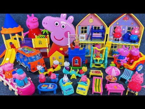 16 Minutes Satisfying with Unboxing Peppa Pig House & Castle Toys Collection ASMR | Review Toys