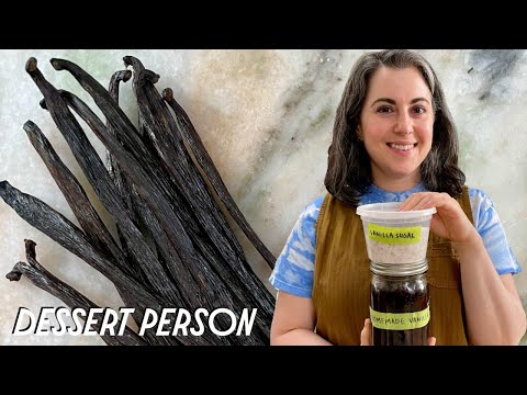 Claire Saffitz Makes Homemade Vanilla Extract | Dessert Person