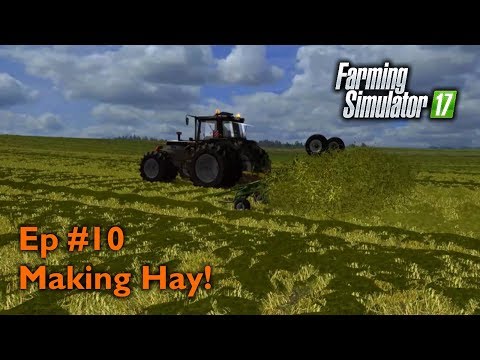 Farming Simulator 2017 - Ep 10 - Lone Oak Farm by BulletBill with Seasons, MR, & Gearbox