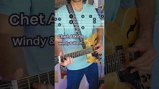 Windy and Warm cover with tab 🍃☀️ classic fingerstyle guitar from the great Chet Atkins 🎸