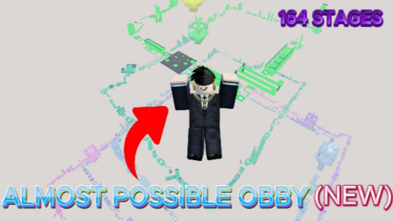 ALMOST POSSIBLE OBBY (Stages 1-164) | Roblox