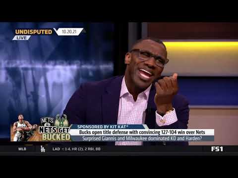 UNDISPUTED   Skip Bayless reacts to Bucks dominated Nets 127 104 in open title defense