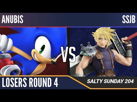SS204 [Wii U] - Anubis (Sonic) vs SSJB (Cloud) - Losers Round 4