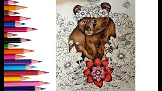 A Fun Way To Color Fur : Nightfall by Maria Trolle