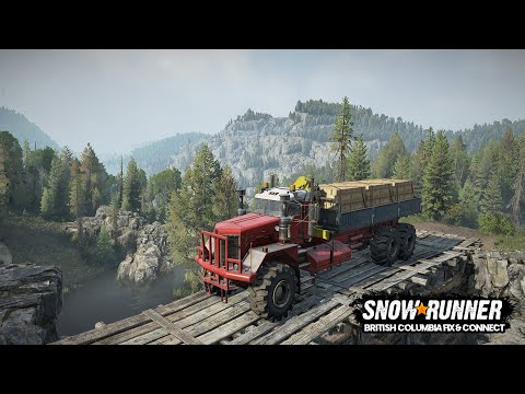 SnowRunner British Columbia Fix & Connect Playthrough Part 73