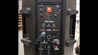 Video thumbnail for JBL Eon 615 Speaker Setup Test Two-Way Multipurpose Self-Powered Sound Reinforcement by RDG