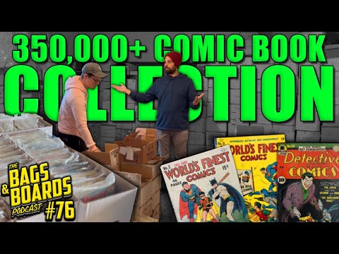 Jeff Almost Ruined Our Biggest Comic Collection Purchase | The Bags & Boards Podcast #76