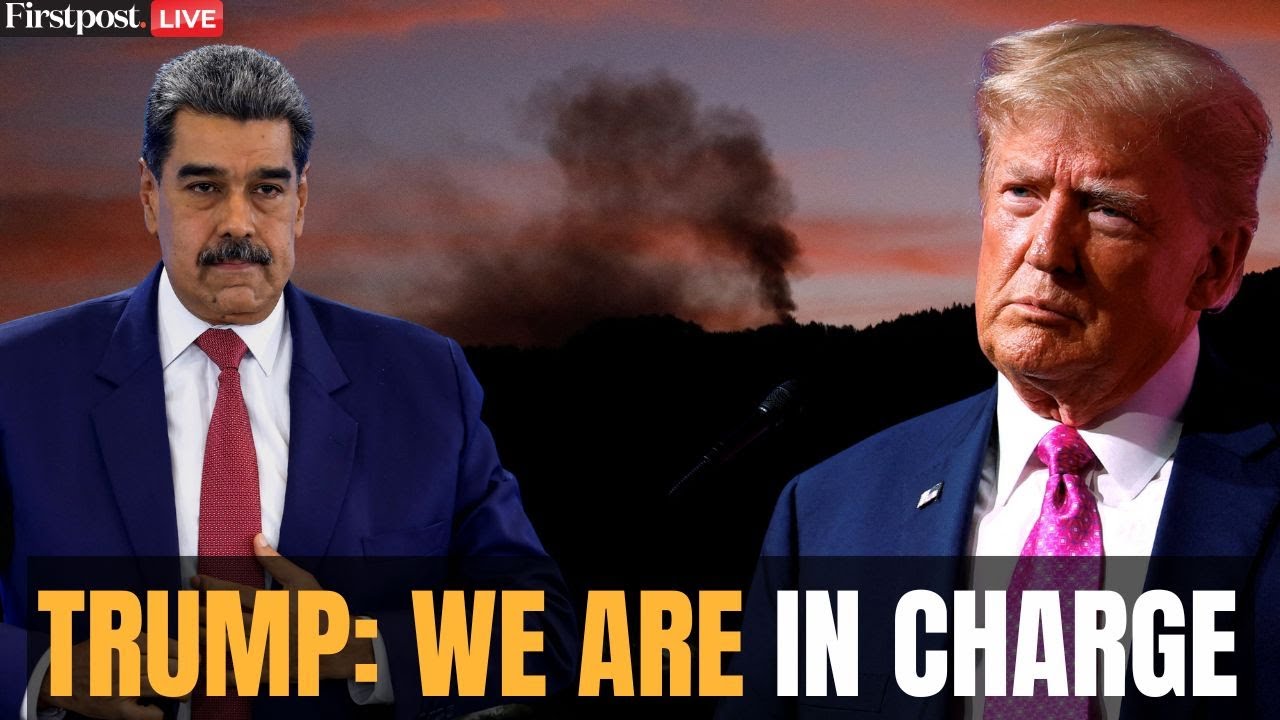 US Attacks Venezuela LIVE: Trump Briefing After Capture of Nicolas Maduro | Caracas| Washington DC