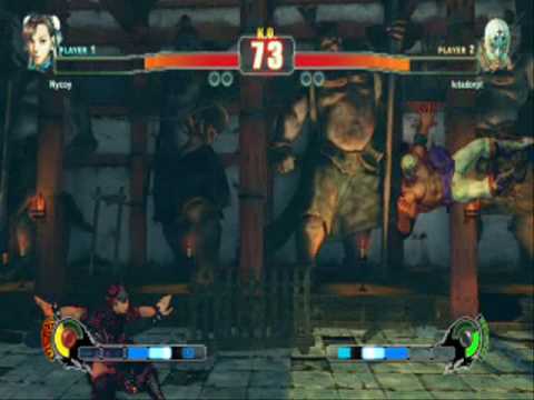 Nycoy (Chun-Li) vs Darini (El Fuerte) (1/2) - SF4 PC (with mods) - LBR Group Phase