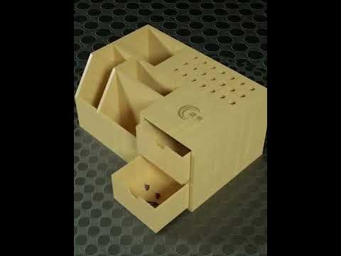 Hộp để tô vít, dụng cụ đa năng LUOWEI (24x15x11cm)