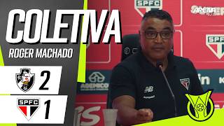 COLETIVA ROGER MACHADO | COM IMAGENS  | Vasco x São Paulo - Brasileirão 2026