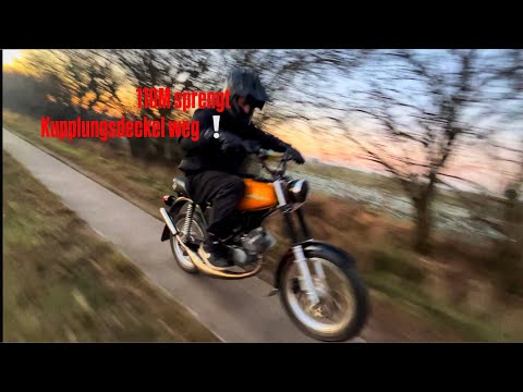 Sidequest 13 | 110M blows off clutch cover | 60M machining | Simson Tuning MTX