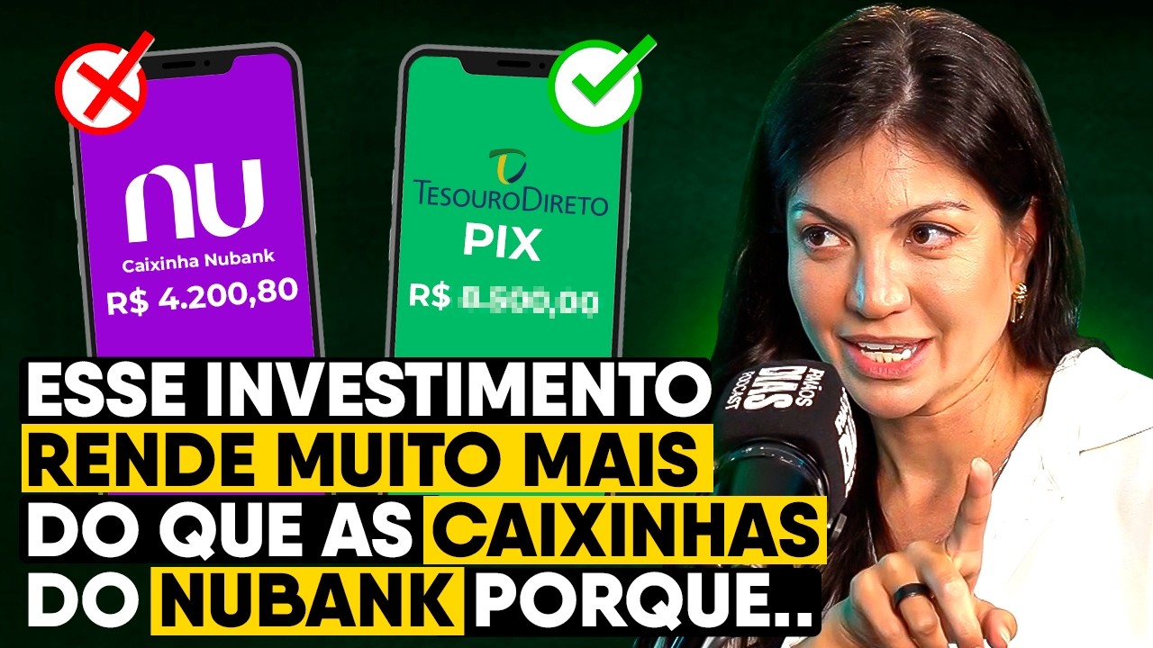 NOVO TESOURO RESERVA é MELHOR que as CAIXINHAS do NUBANK?