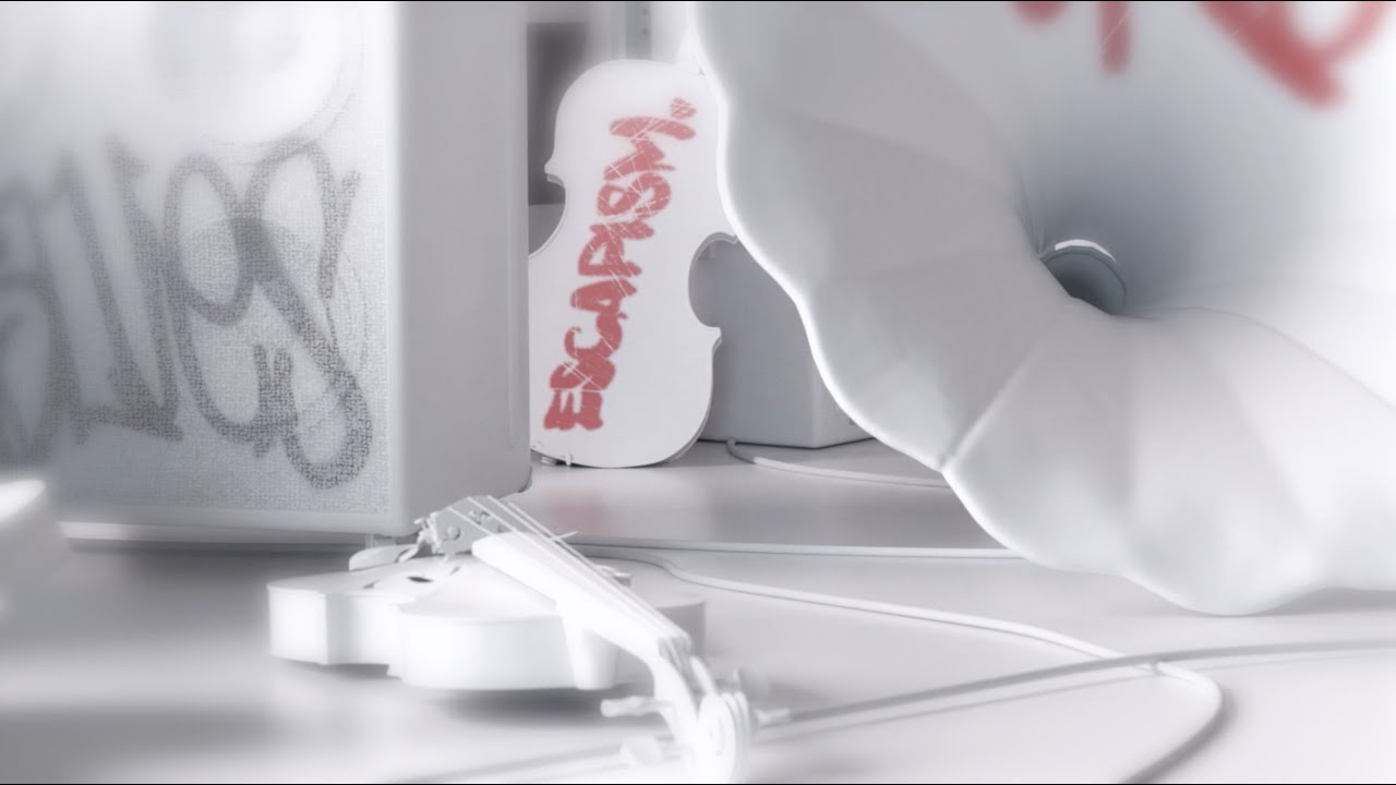 RAYE - Escapism. Ft. 070 Shake (Official Visualizer) - YouTube