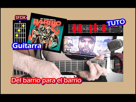 SFDK Del barrio para el barrio (GUITARRA) EL LIMITE, KARVOH Acordes Tutorial