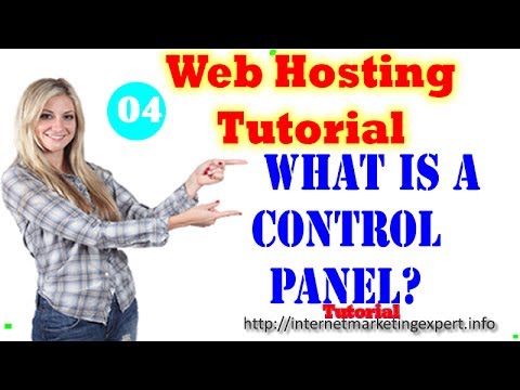 Web Hosting Tutorials - What is a Control Panel?