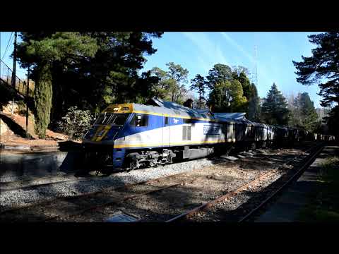 SCT Logistics 1PM9 RailFirst's EL62 EL60 SCT's CSR005 RailFirst's CF4410 7th July 2021 Mt Lofty