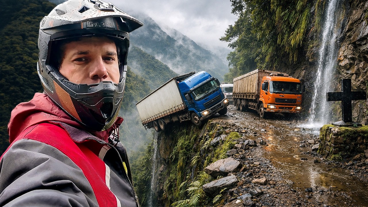 Recorrí la CARRETERA MÁS PELIGROSA del MUNDO | Ruta de la Muerte ☠️🇧🇴
