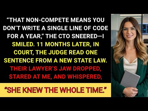 Fired Engineer's Silent Revenge: How I Crushed My CTO with a Single Law | Office Revenge