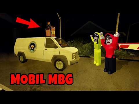 Yuta, Mio Dan Baby Celine Jadi Satpam Di Perumahan Bertemu dengan Mobil MBG Anomaly || ROBLOX