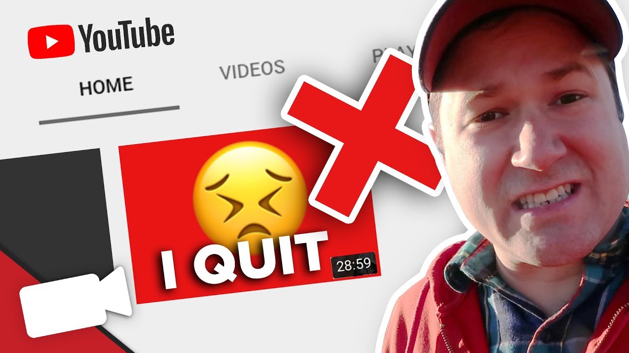 Why You Stopped Making YouTube videos