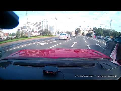 Конфликт на дороге в Санкт-Петербурге