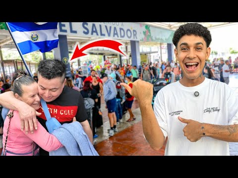 Miles de hermanos lejanos ya están aterrizando en El Salvador 🇸🇻✈️ | Emoción total 🙌🏼