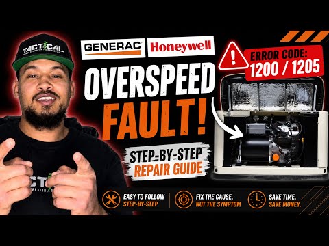 Generac Overspeed Error