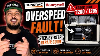 How to Fix Generac & Honeywell Overspeed Fault Codes 1200/1205