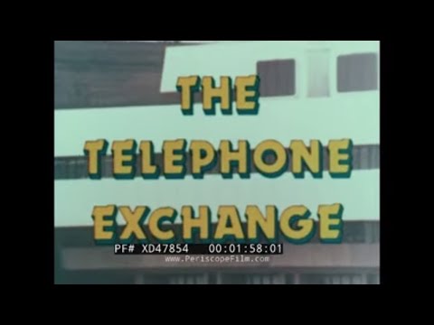 ”THE TELEPHONE EXCHANGE” 1982 BRITISH TELECOMMUNICATIONS DOCUMENTARY  MONDIAL HOUSE  XD47854