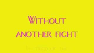 Open by demi Lovato wwith lyrics on screen