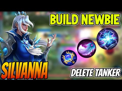 SILVANA BURST BULLY OFFLANER? - Silvanna Best Build 2023 - Build Silvanna Tersakit 2023 ~ MLBB