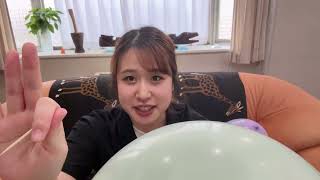 風船が割れた瞬間に無表情でいられるかチャレンジ　The “Stay Expressionless When the Balloon Pops” Challenge