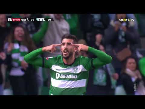 Golo Paulinho: Sporting (3)-2 Estrela Amadora - Liga Portugal Betclic | sport tv