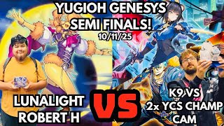 Yugioh Genesys Semi Finals: Lunalight Vs K9 Vanquish Soul!