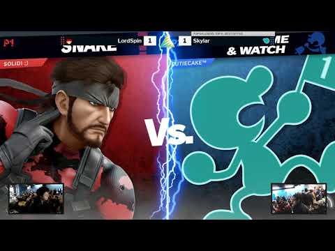 Ascension II Losers Top 8 - Skylar (Game&Watch) vs LordSpin (Snake)