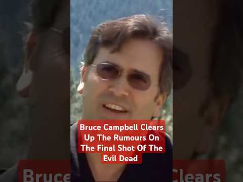 Bruce Campbell Explains The Final Shot Of The Evil Dead #BruceCampbell #SamRaimi #TheEvilDead
